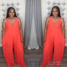 Load image into Gallery viewer, Jamie Jumpsuit (Orange)
