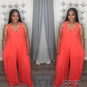 Jamie Jumpsuit (Orange)