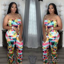 Load image into Gallery viewer, Abstract Jumpsuit
