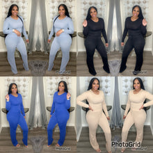 Load image into Gallery viewer, Kay Set (Khaki,Royal,Denim,Black)
