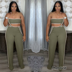 J-Lo Jumpsuit (Olive)