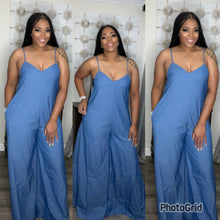 Load image into Gallery viewer, Denim Jumpsuit
