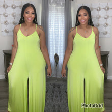 Load image into Gallery viewer, Kelly Jumpsuit (Regular)(Lime,Pink,Black,Orange,Blue,Yellow)
