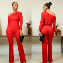 Load image into Gallery viewer, Tago Red Pants Set
