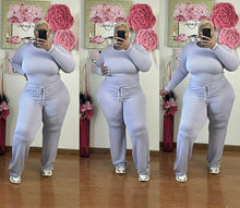 Load image into Gallery viewer, Kay Set (Plus)(Denim,Royal,Lilac,Black,Blush Pink)
