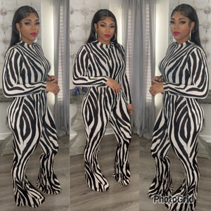 Zebra Jumpsuit