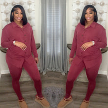 Load image into Gallery viewer, Mya Set (Brown,Burgundy)(Plus)
