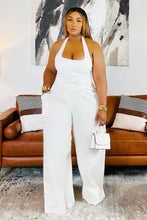Load image into Gallery viewer, Palazzo Jumpsuit (White)
