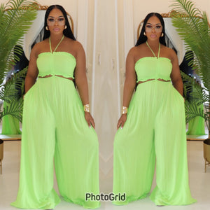 Lime Jumpsuit