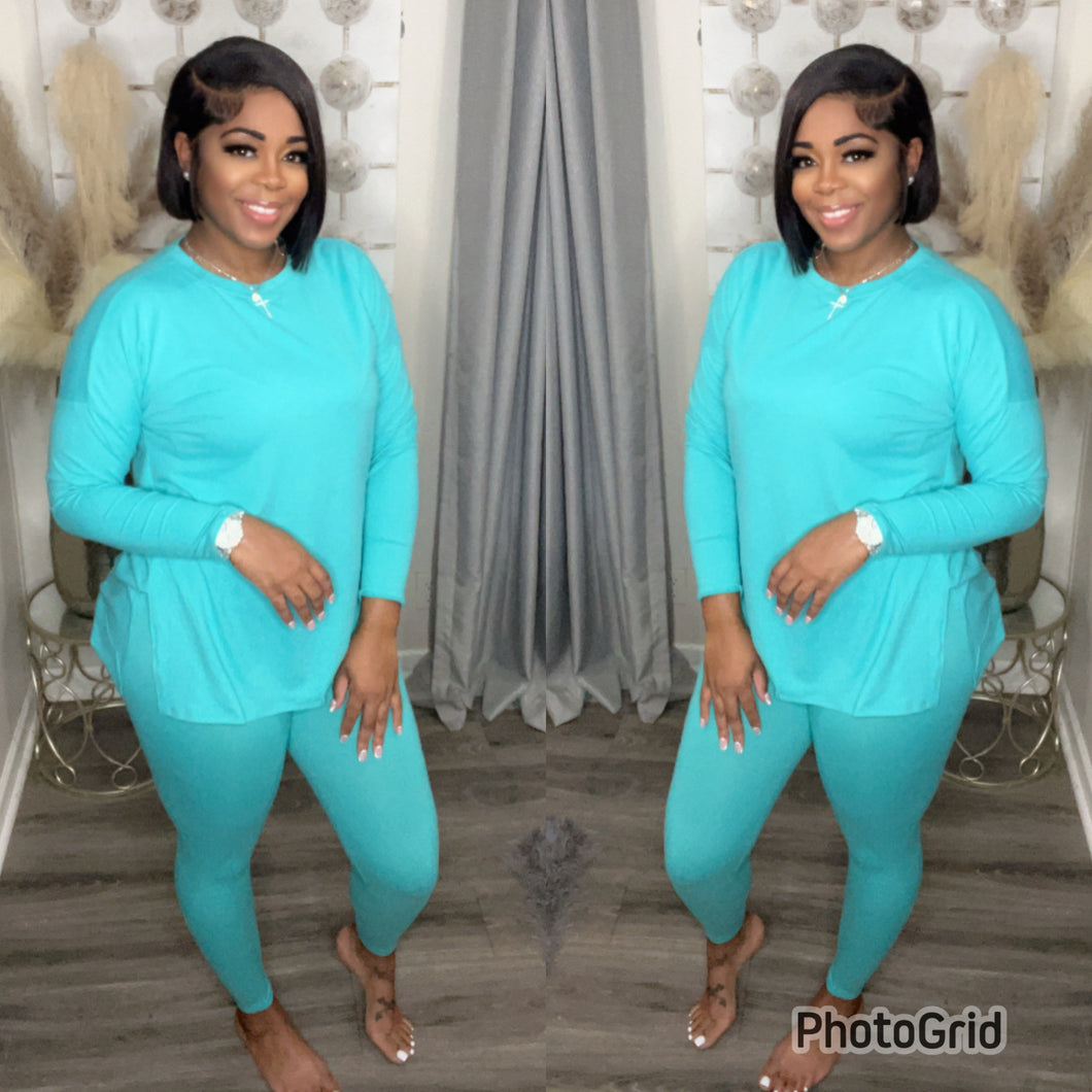 Lounge Wear (Turquoise)
