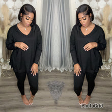 Load image into Gallery viewer, LOUNGEWEAR BASIC SET(PLUS)(LT.NAVY,LT.ROSE,RUBY,BLACK,F0REST)
