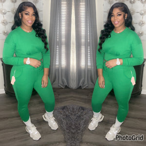 JOGGER SET (GREEN)
