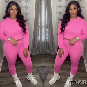 JOGGER SET (PINK)