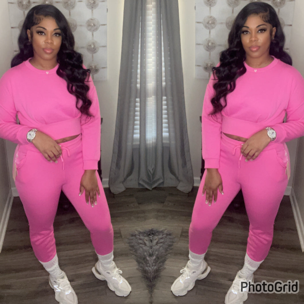 JOGGER SET (PINK)