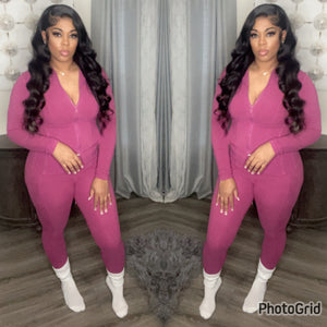 Tracksuit (Fuchsia)