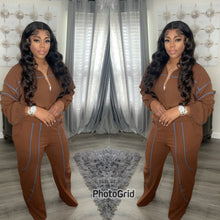 Load image into Gallery viewer, ANGIE PANT SET (BROWN)
