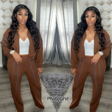 Load image into Gallery viewer, ANGIE PANT SET (BROWN)
