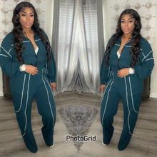 Load image into Gallery viewer, ANGIE PANTS SET (HUNTER GREEN)
