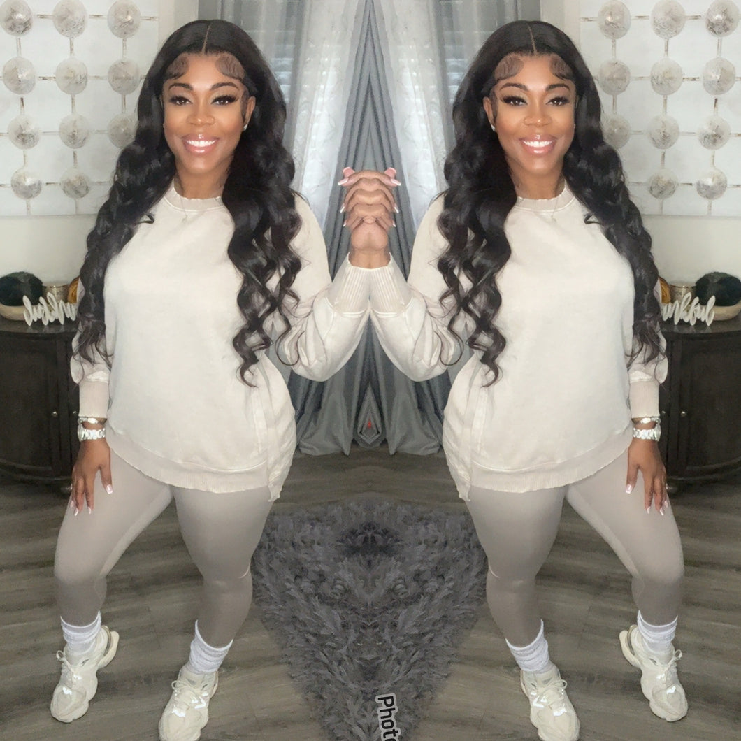 ACID WASH SET (ASH MOCHA)