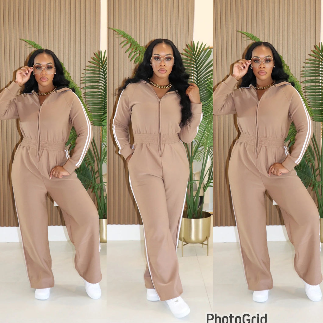 WEEKEND JUMPSUIT (MOCHA)